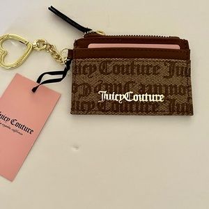 NWT - Juicy Couture Card Case Keychain
